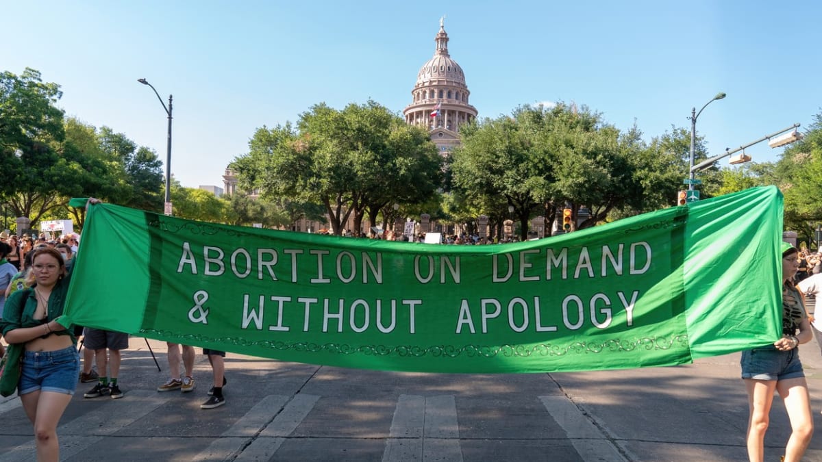 Američanky protestovaly proti potratům také v Texasu.