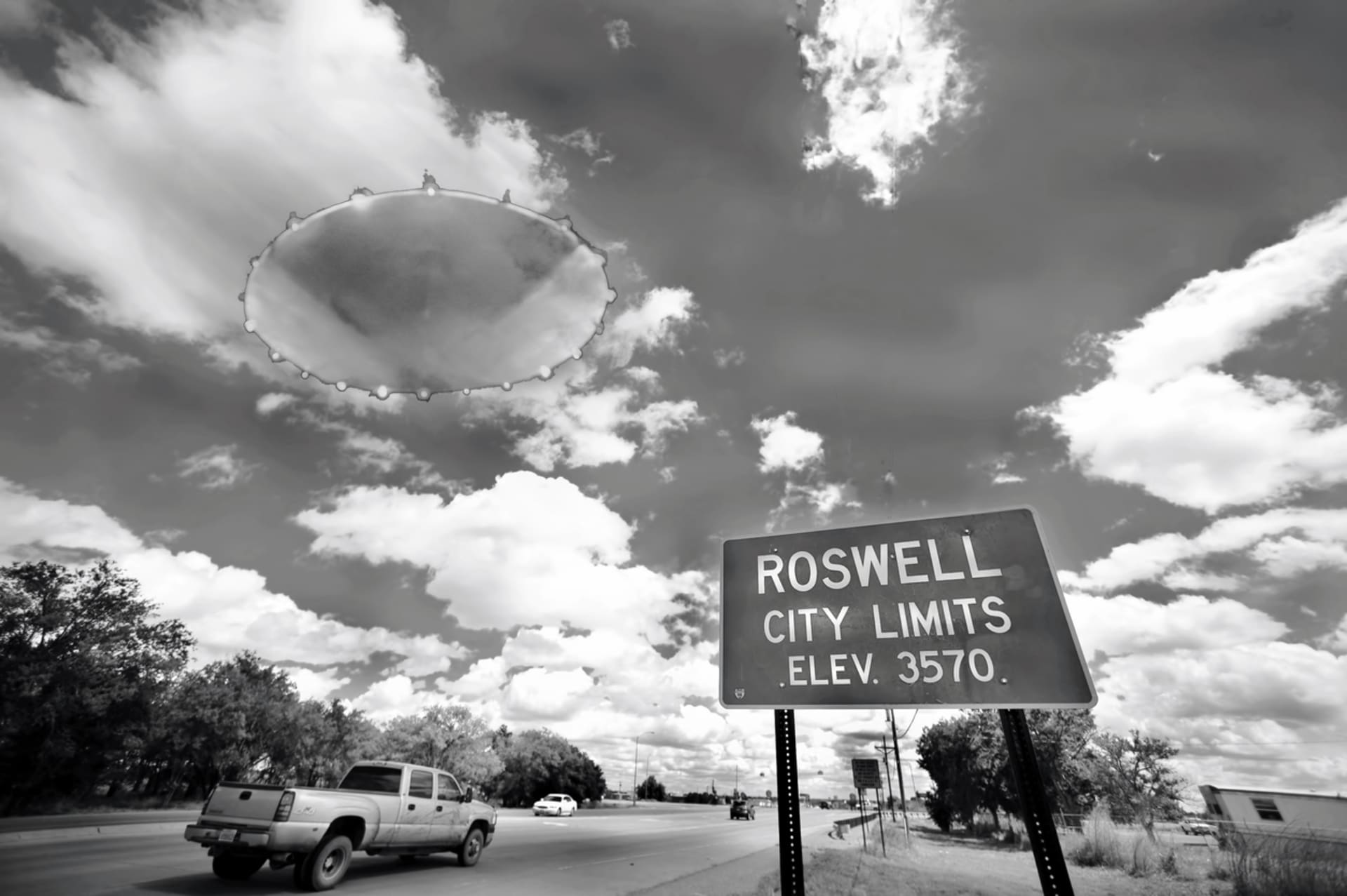 Roswellský incident, ilustrační obrázek