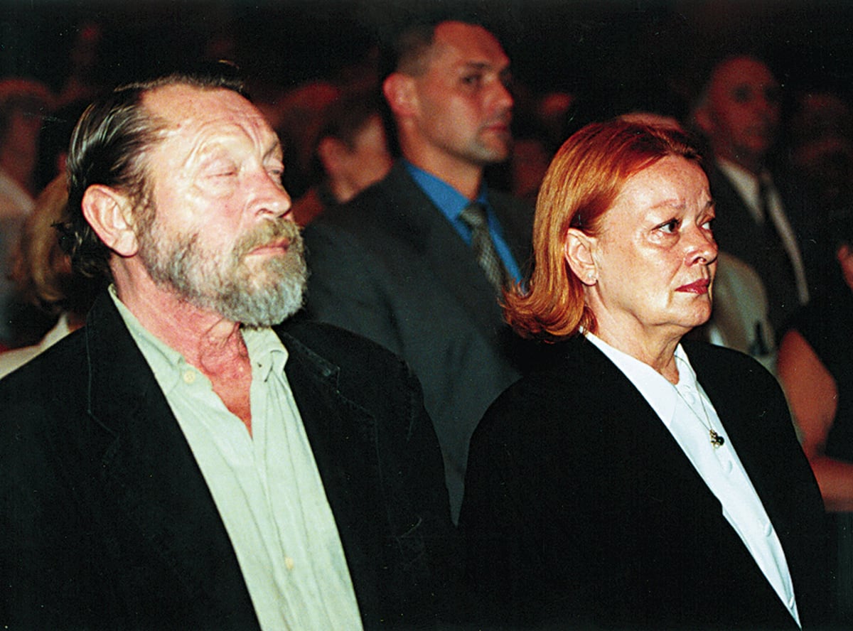 Jana Brejchová se svým posledním manželem Jiřím Zahajským