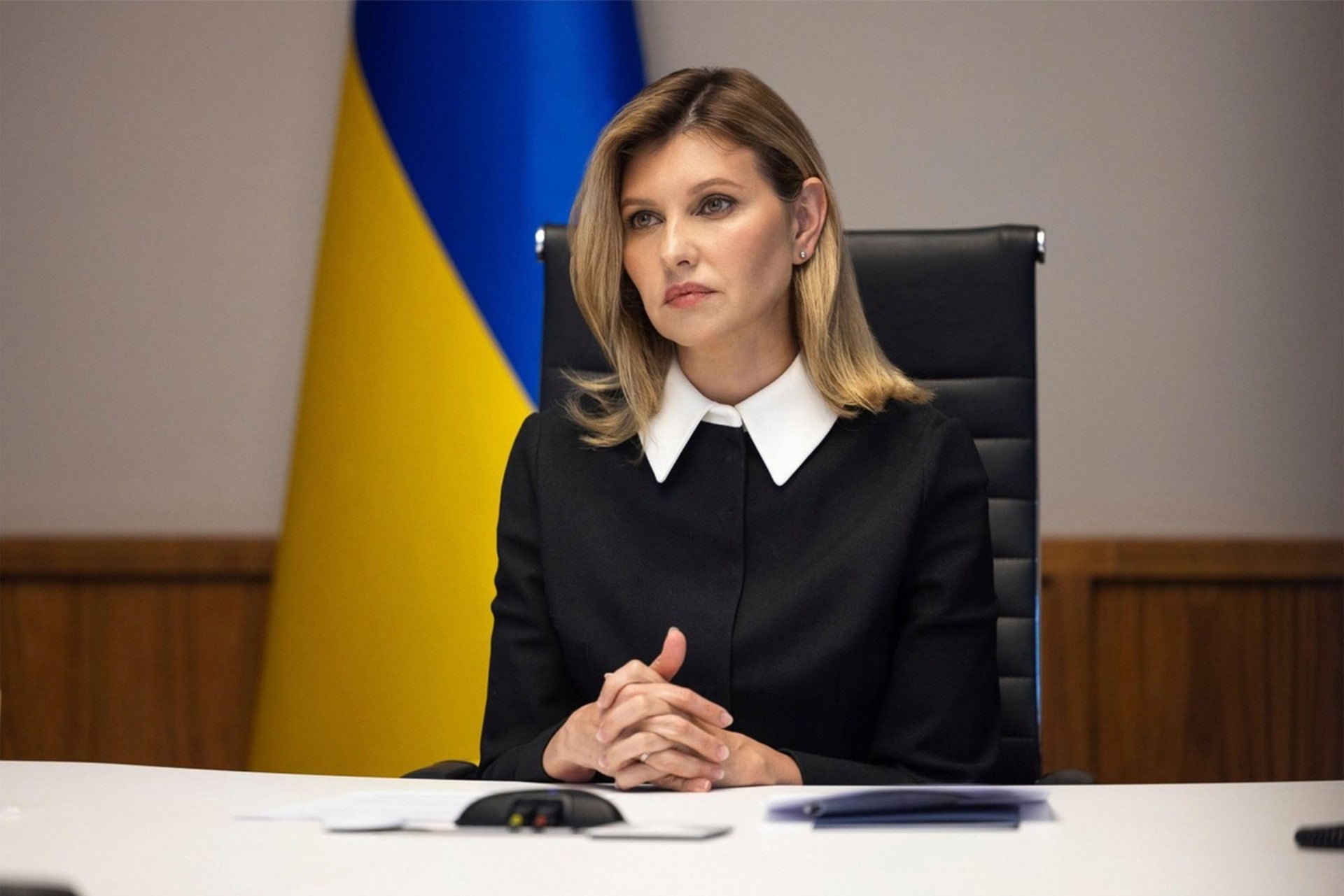 První dáma Ukrajiny.