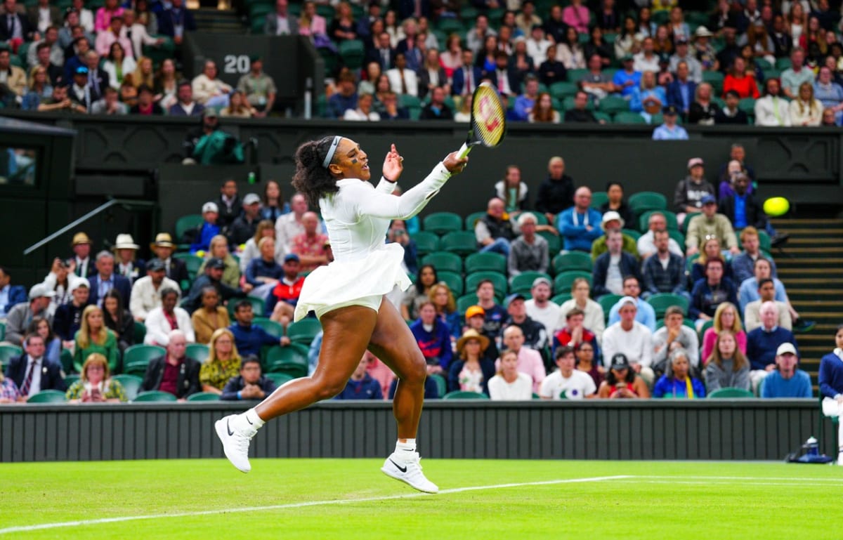 Williamsová na fotografii z letošního Wimbledonu