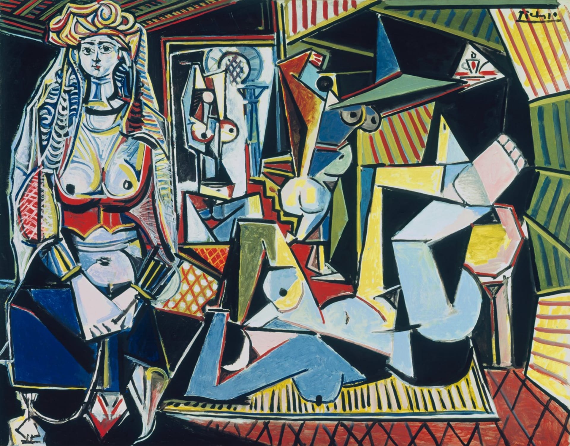 Blíženci: Kubismus v podání Pabla Picassa a obrazu Les femmes dAlger neboli Alžírská žena