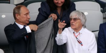 Bývalý šéf formule 1 Ecclestone způsobil poprask: Klidně bych místo Putina schytal kulku