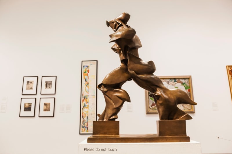 Střelec: Futurismus a socha od Umberto Boccioniho nazvaná Jedinečné tvary prostorové kontinuity
