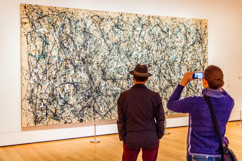 Beran: Abstraktní expresionismus v podání malíře Jacksona Pollocka