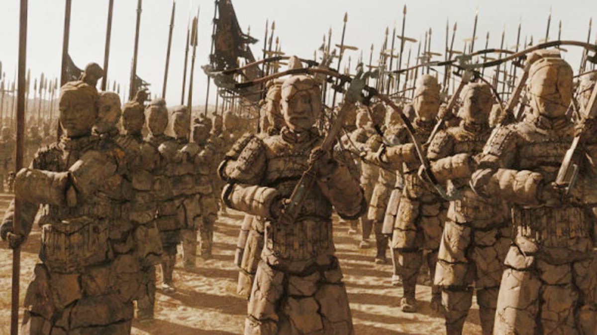 Terakotová armáda ve filmu Mumie: Hrob dračího císaře
