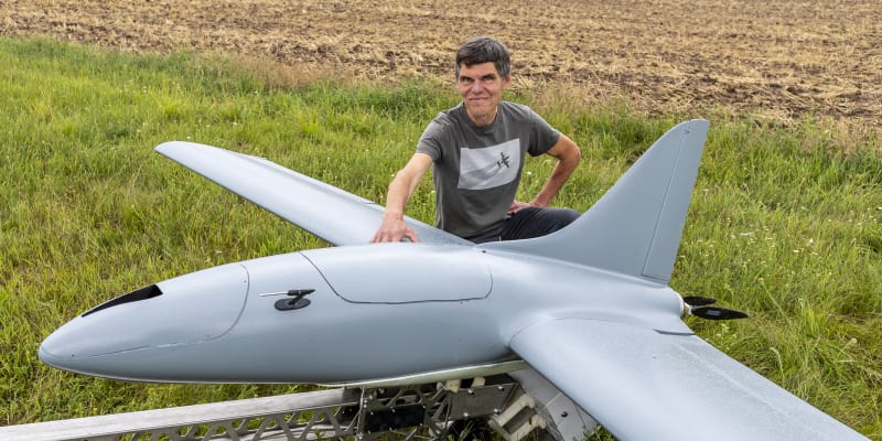 Podnikatel Dalibor Dědek podporuje plán zaslat dron Bivoj ukrajinské armádě.