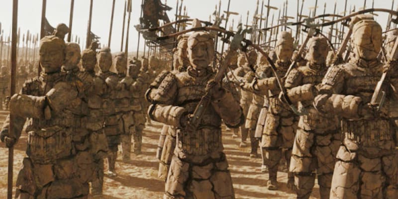Terakotová armáda ve filmu Mumie: Hrob dračího císaře