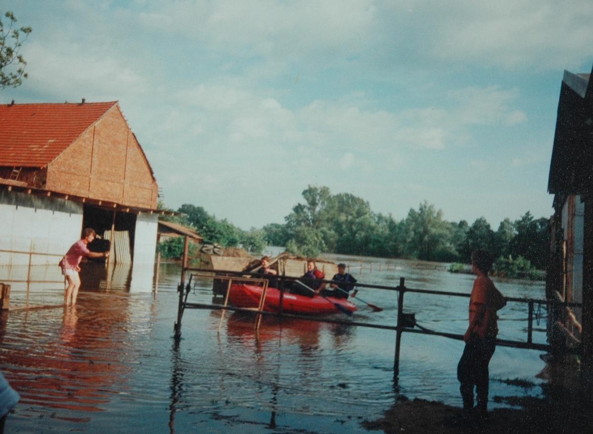 Povodeň v roce 1997 postihla i Východní Čechy