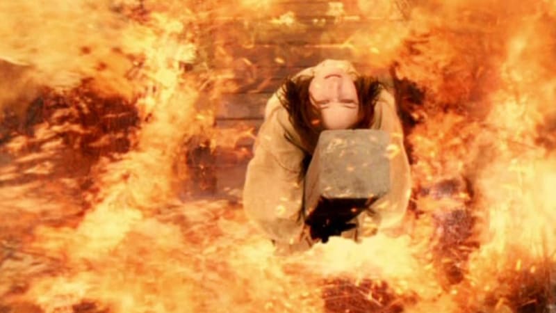 Upálení Jany z Arku v minisérii z roku 1999