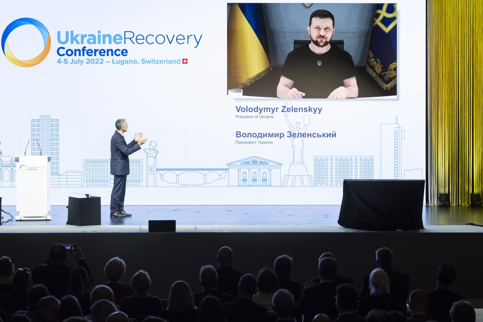 Konference na obnovu Ukrajiny ve Švýcarsku