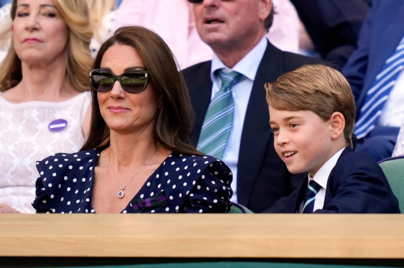 Princezna Kate řekla, že nejstarší syn moc dobře ví, co se děje.