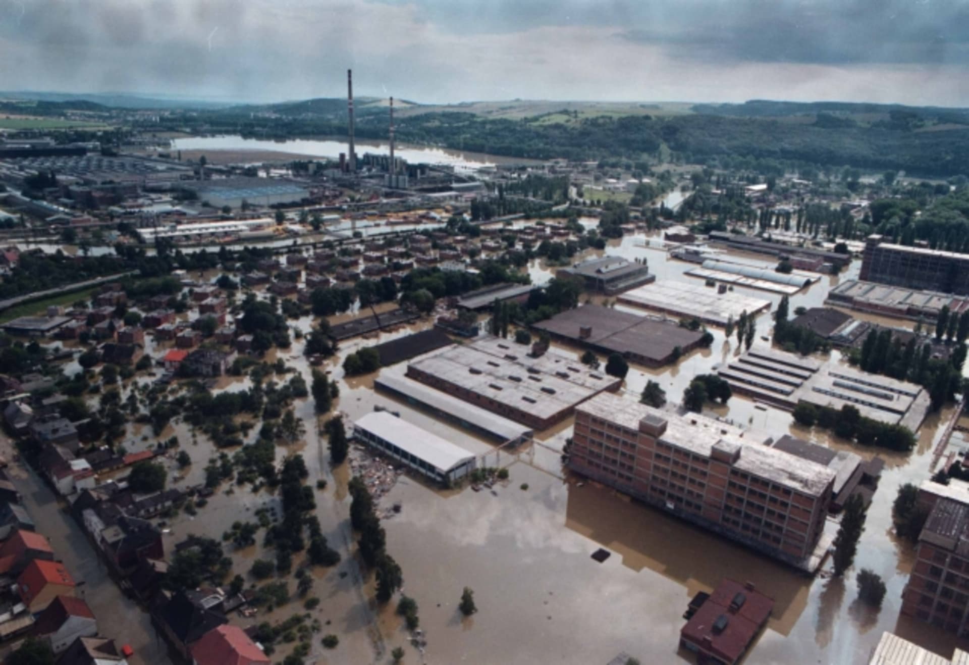 Otrokovice zůstávají symbolem ničivých povodní na Moravě