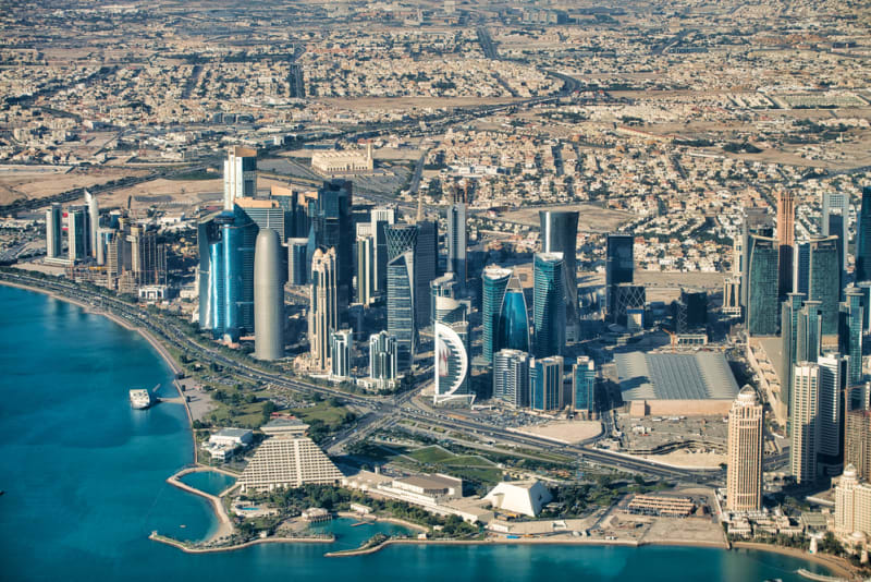 Hlavní město Kataru Dauhá