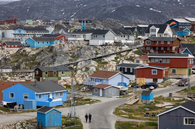 Grónské město Ilulissat