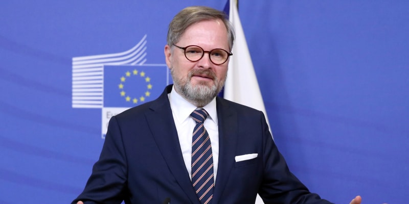 Premiér Petr Fiala (ODS) od července ustane v čele Rady Evropské unie.