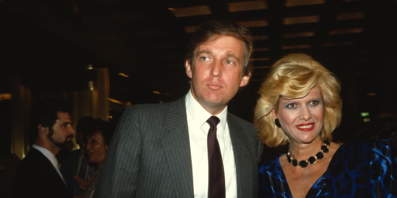Za Donalda Trumpa se provdala v roce 1977.