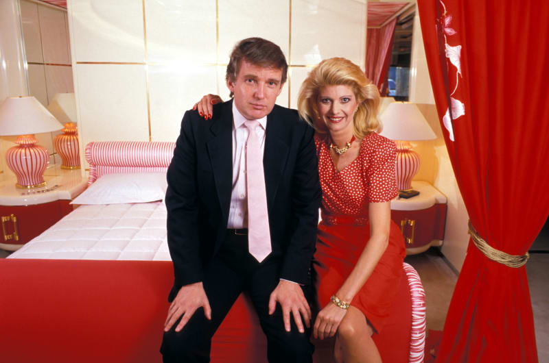 Donald Trump a Ivana Trumpová (rok 1988)