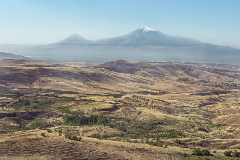 Pohled na horu Ararat