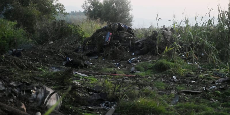 Při sobotní nehodě letadla na severu Řecka zemřelo osm lidí