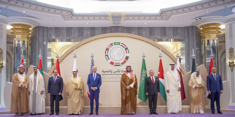 Americký prezident Joe Biden na návštěvě Saúdské Arábie