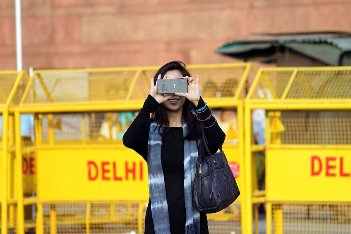 Americká turistka v indickém Dillí předstírala, že ji unesli. (Ilustrační foto)