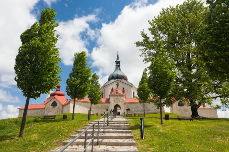 Poutní kostel na Zelené ve Žďáru nad Sázavou