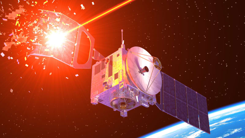 Laser by mohl ochromit satelity i družice