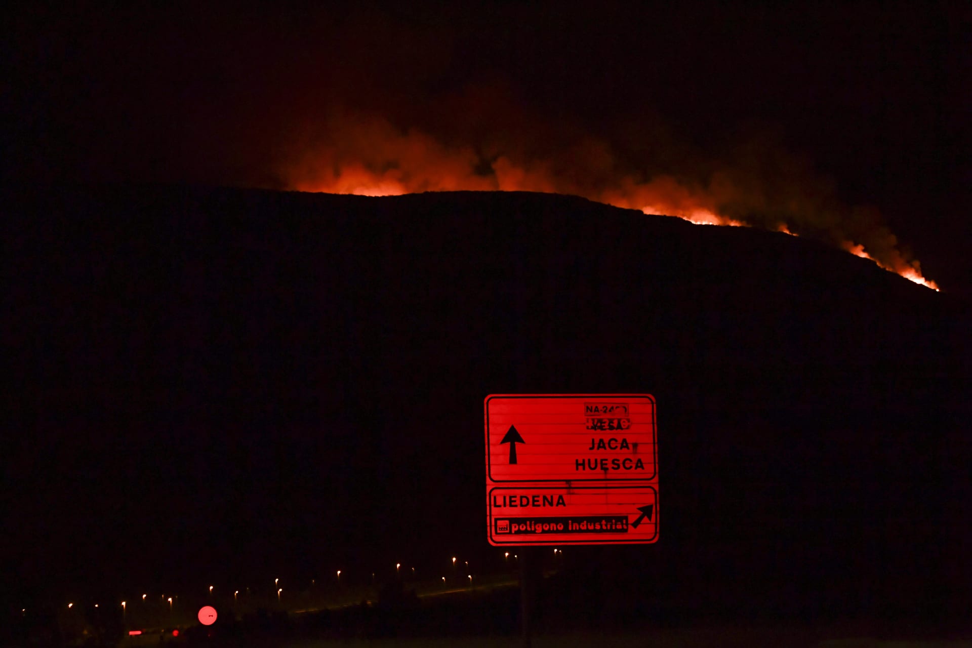 Lesní požáry ve Španělsku jsou způsobené extrémním vedrem.