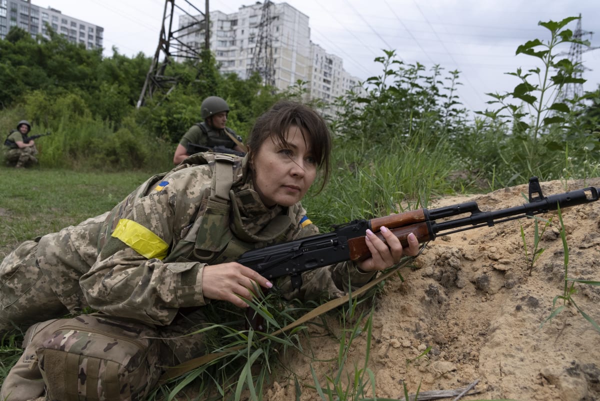 Ukrajinský vojačka