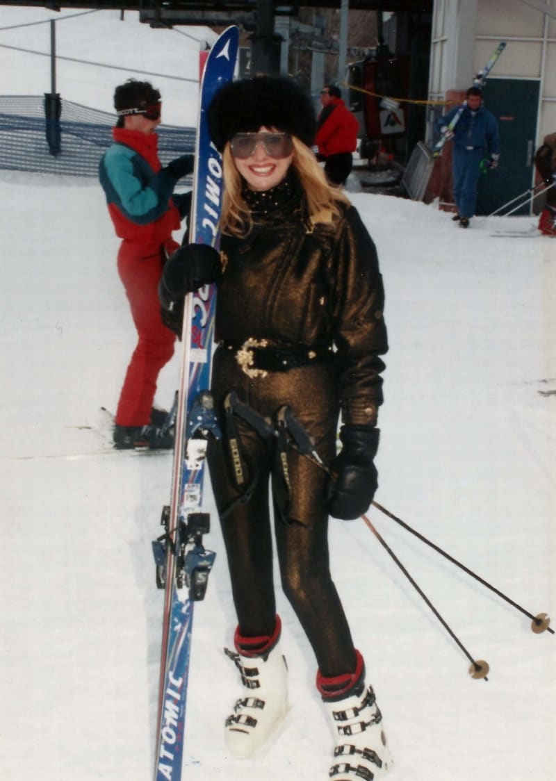 Ivana Trumpová byla během svého života vášnivá lyžařka.
