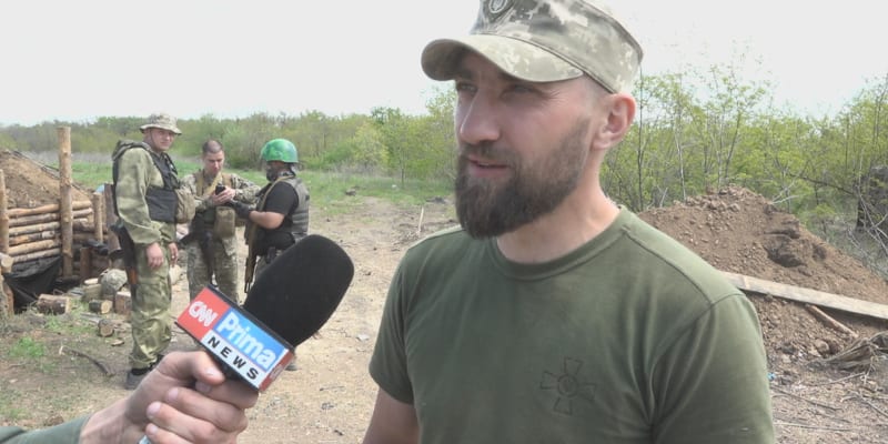 Mezi ukrajinskými vojáky je i pastor.
