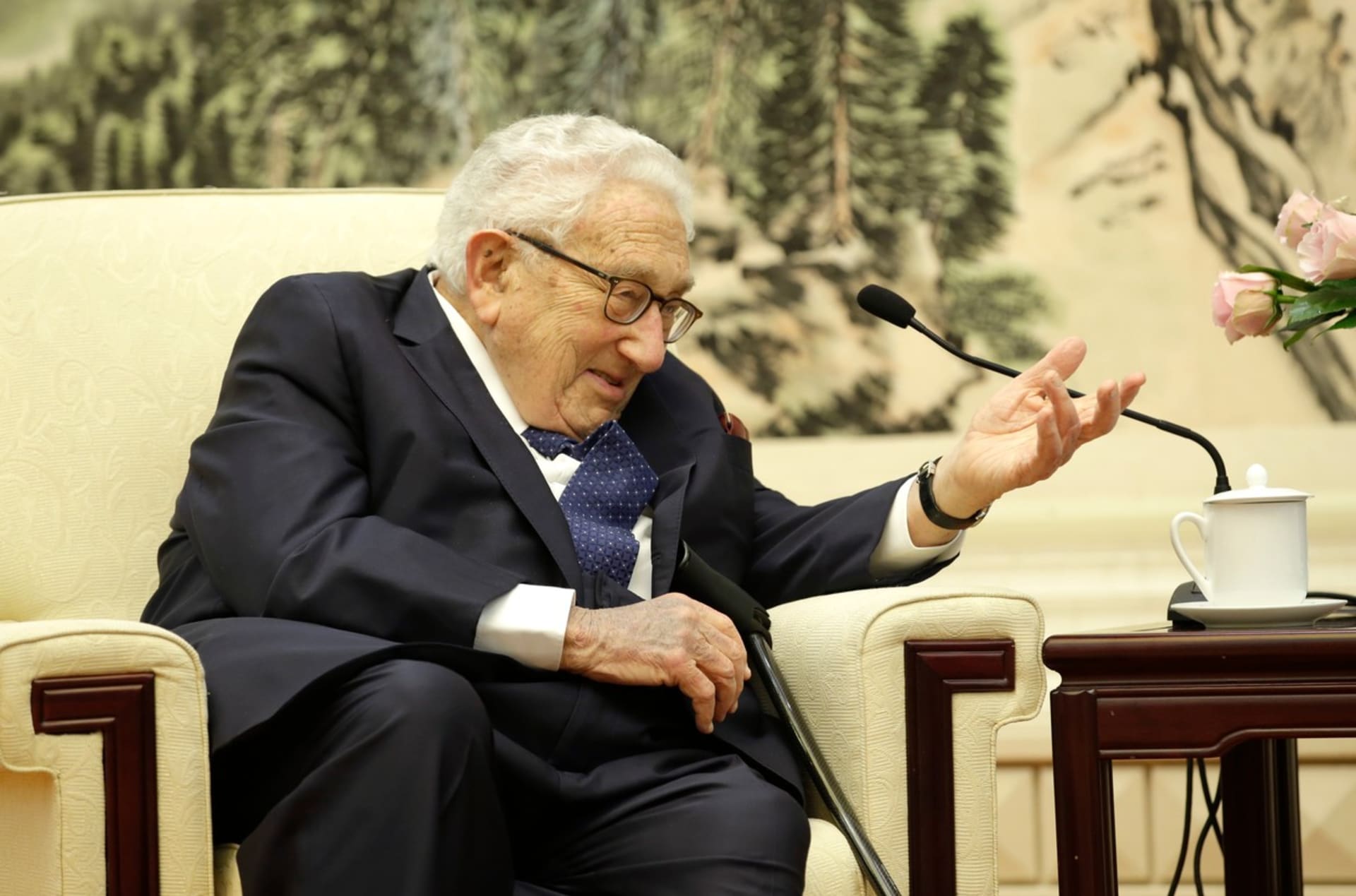 Někdejší americký ministr zahraničí Henry Kissinger