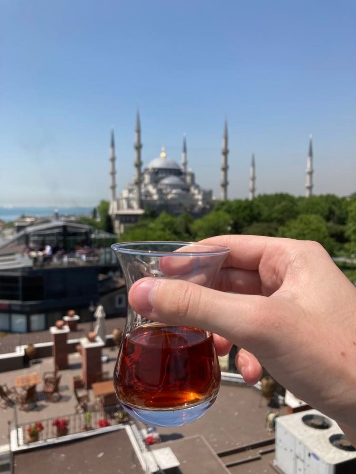 Tradiční turecký čaj je nápoj, bez kterého by se běžní Turci snad neobešli. Pijí ho několikrát denně.