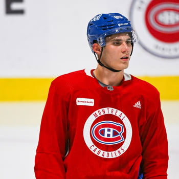 Juraj Slafkovský už naskočil do takzvaného development campu Montrealu Canadiens.