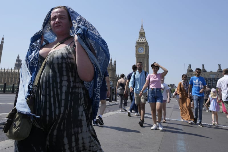 Britové čelí rekordnímu vedru (19. červenec 2022)