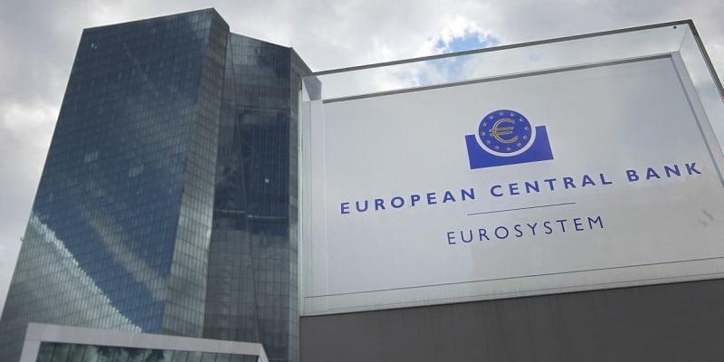 Ředitelství Evropské centrální banky v německém Frankfurtu.