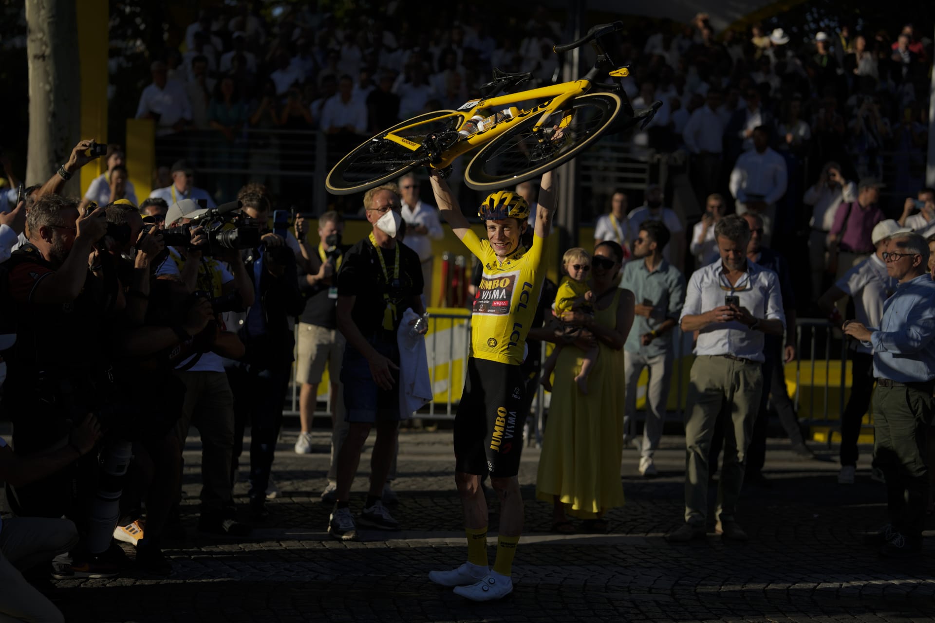 Tour de France v roce 2022 vyhrál Jonas Vingegaard.