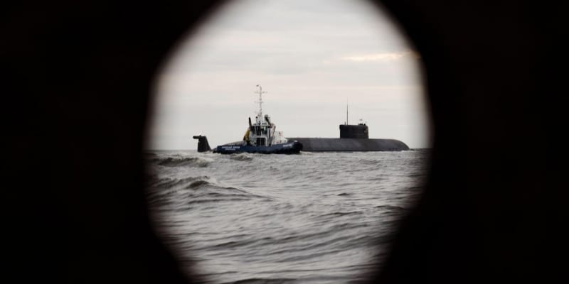 Ponorka Belgorod byla spuštěna na vodu v roce 2019. Ruské námořnictvo si ji ale převzalo až nyní.