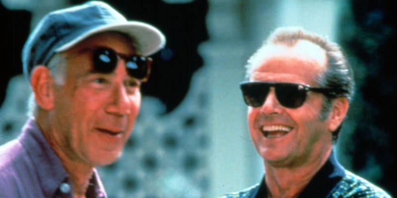 Bob Rafelson (vlevo) během své kariéry spolupracoval například s hereckou ikonou Jackem Nicholsonem.