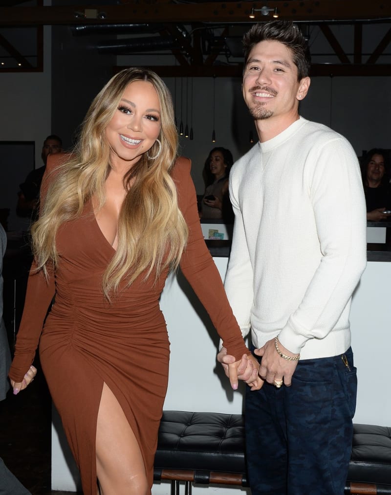 Mariah Carey a Bryan Tanaka (2017)
