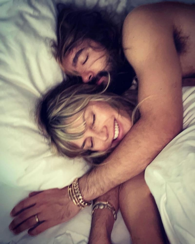 Heidi Klum a Tom Kaulitz na společném selfie (2021)