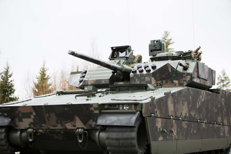 Švédské obrněné bojové vozidlo pěchoty CV90