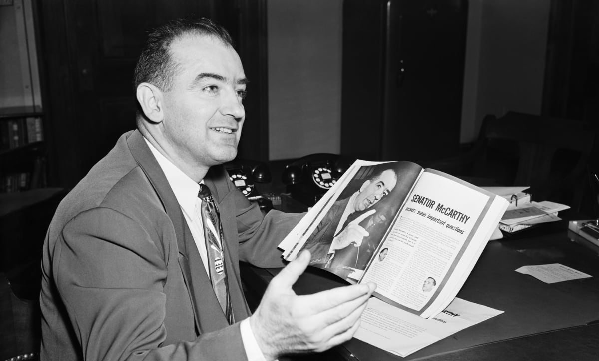 Joseph McCarthy a článek v časopisu Cosmopolitan