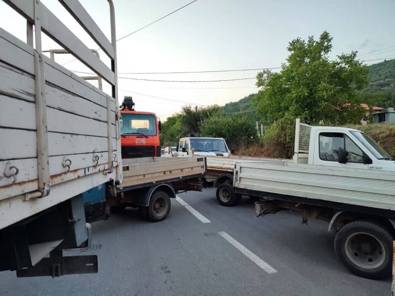 K blokádě silnic docházelo v Kosovu i v srpnu.