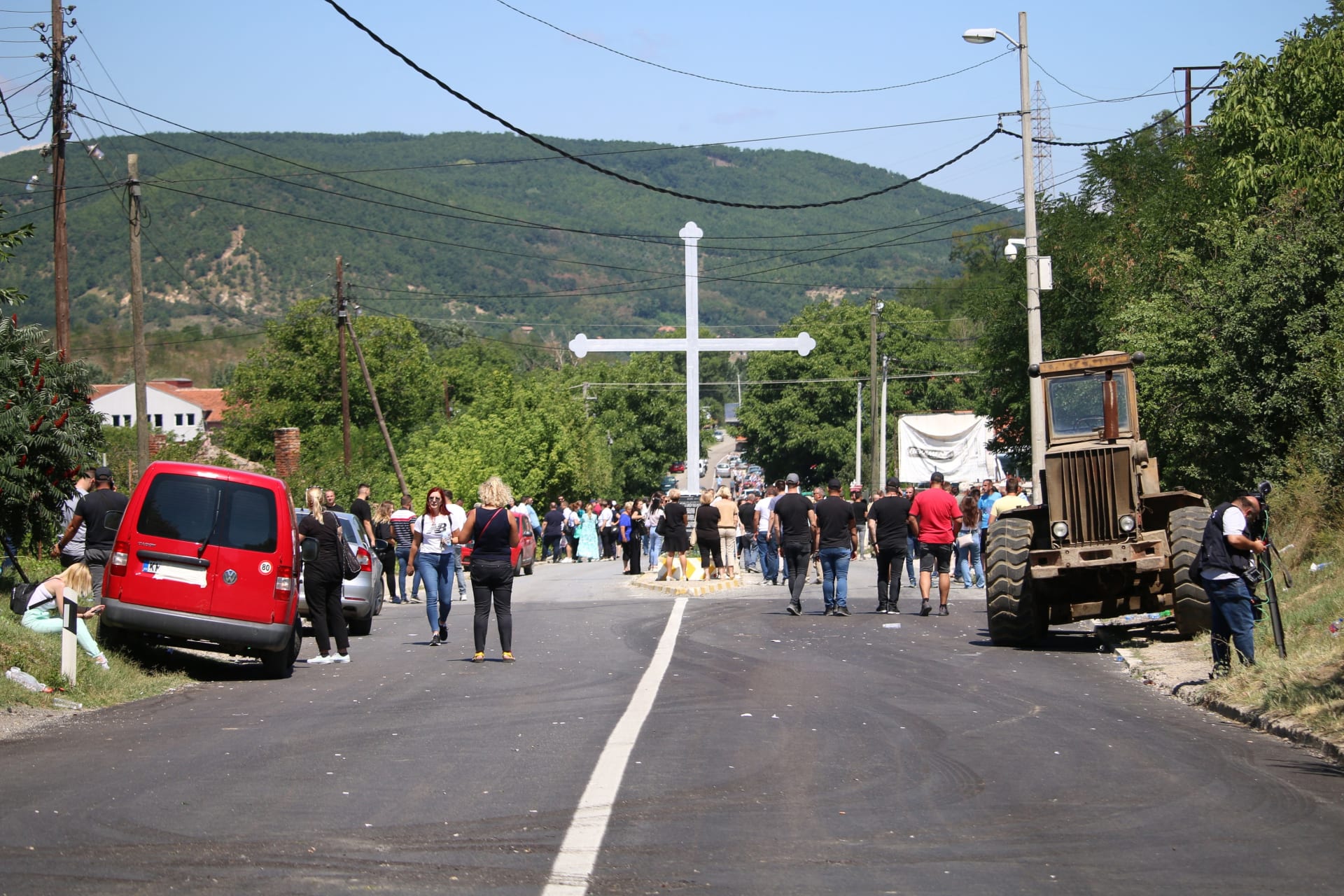 Etničtí Srbové blokovali silnice i v srpnu