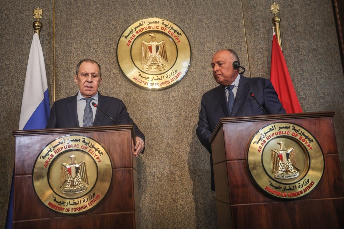 Návštěva Egypta se Sergeji Lavrovovi velmi vyplatila.