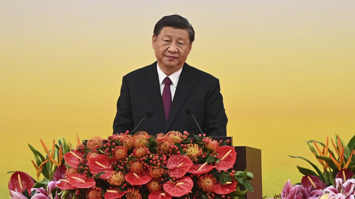 Prezident Čínské lidové republiky Si Ťin-pching.