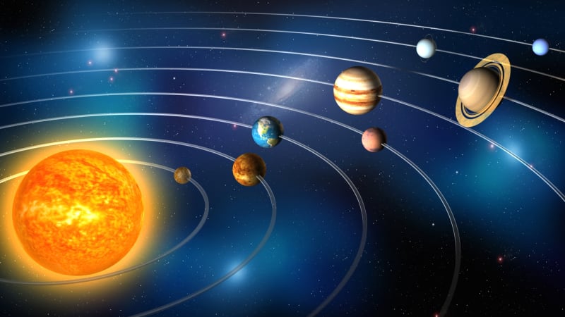 Brilantní video ukazuje, jak rychle se pohybují všechny planety sluneční soustavy