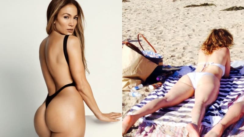 Jennifer Lopez má dokonalé tělo. Jak ale vypadá její skutečný zadek bez retuše?